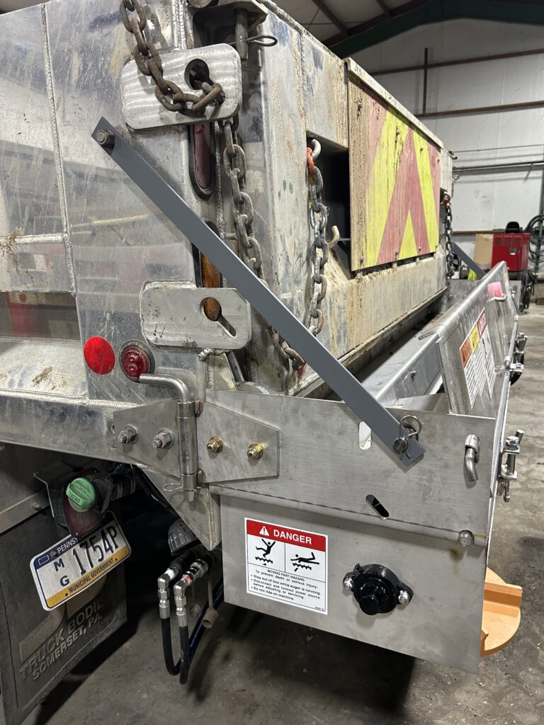 Center Township truck that was repaired - alternate view